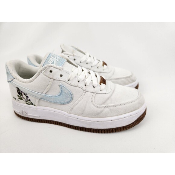 Nike Air Force 1 '07 SE Indigo Women's Size 6.5 Girls CZ0269-100 Sneakers Shoes‎ - Picture 10 of 16